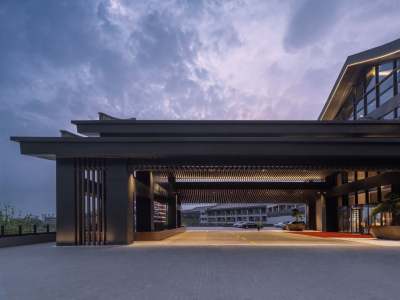 嘉兴绿地铂瑞酒店(湘家荡店)外观