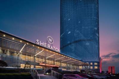绍兴余坤喜来登酒店外观