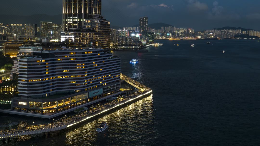 香港丽晶酒店外观