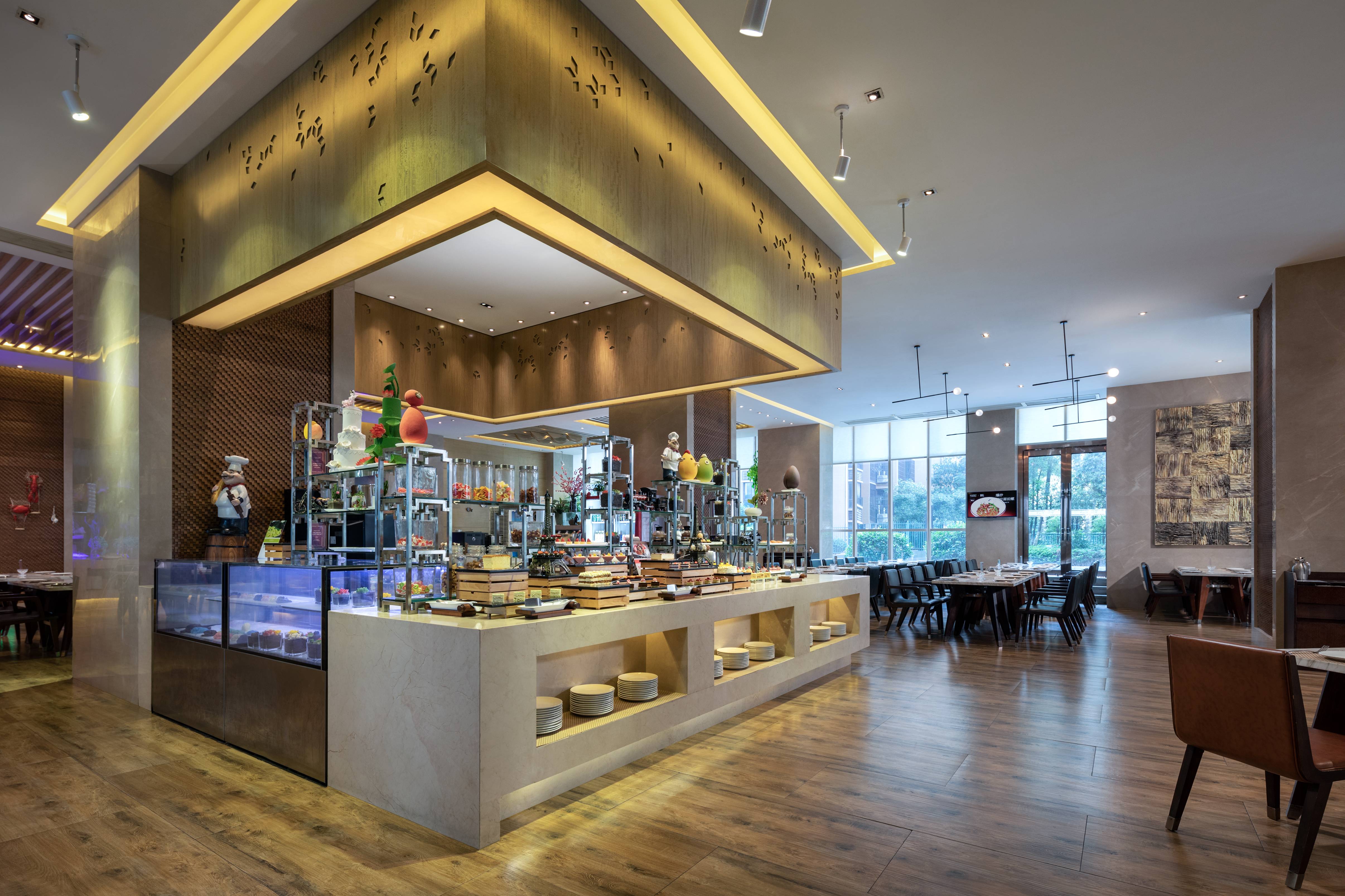 长沙三景韦尔斯利酒店一楼全日制餐厅餐厅图