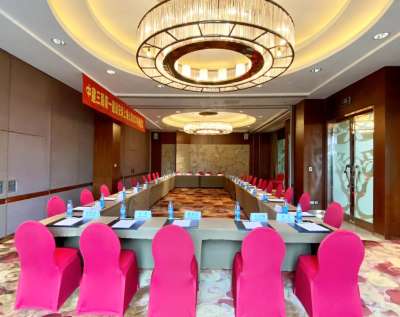 苏州太湖高尔夫酒店吴越34厅会场图
