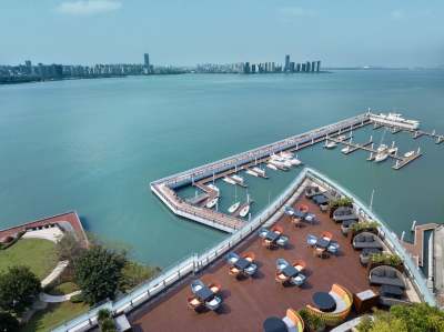 海口华彩洲际酒店外观