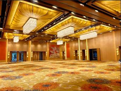 宁波洲际酒店太平洋1＋2/2＋3号厅会场图