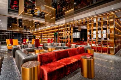 上海静安英迪格酒店大堂