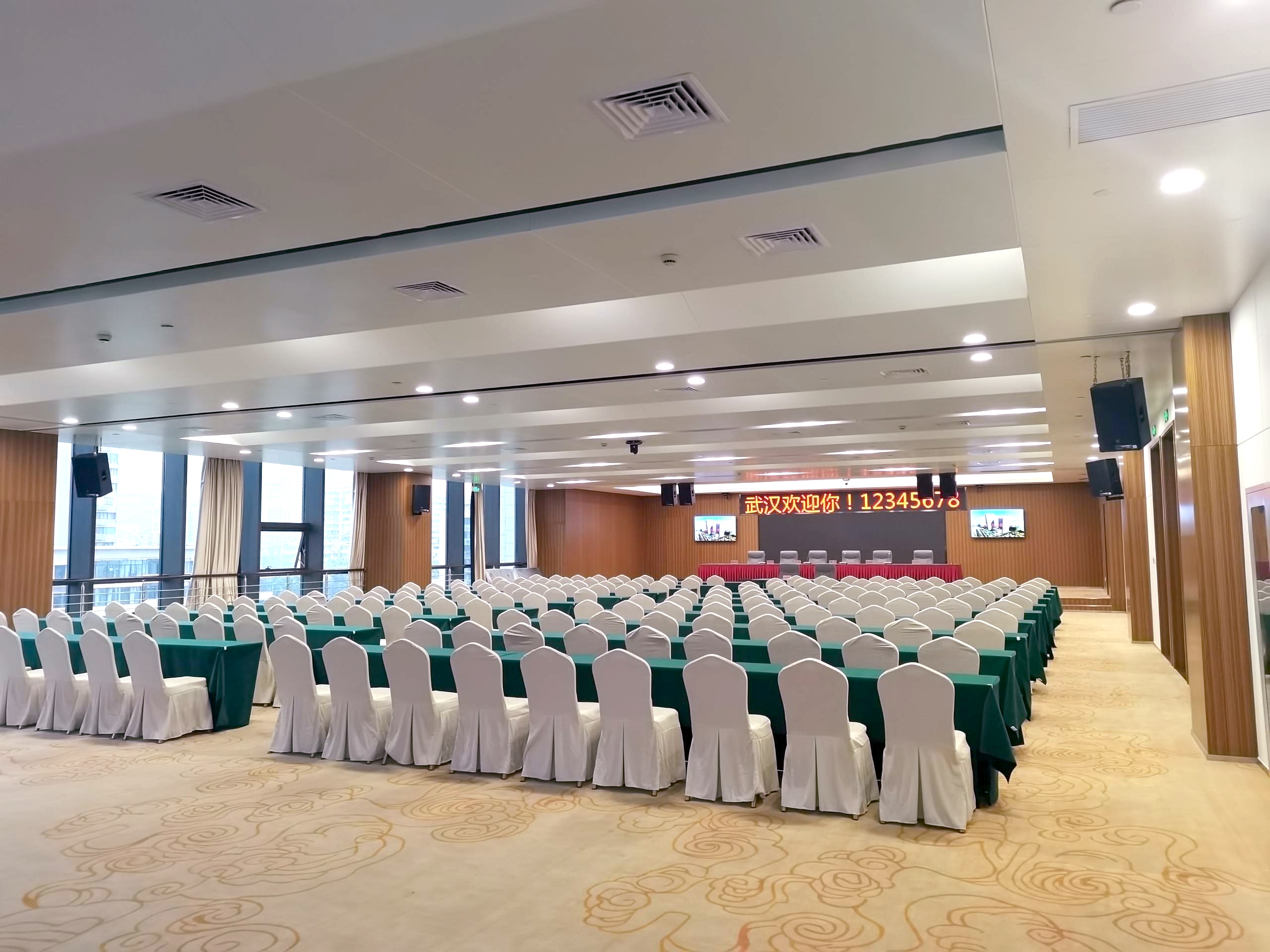 洪山大厦会议中心9号会议室会场图