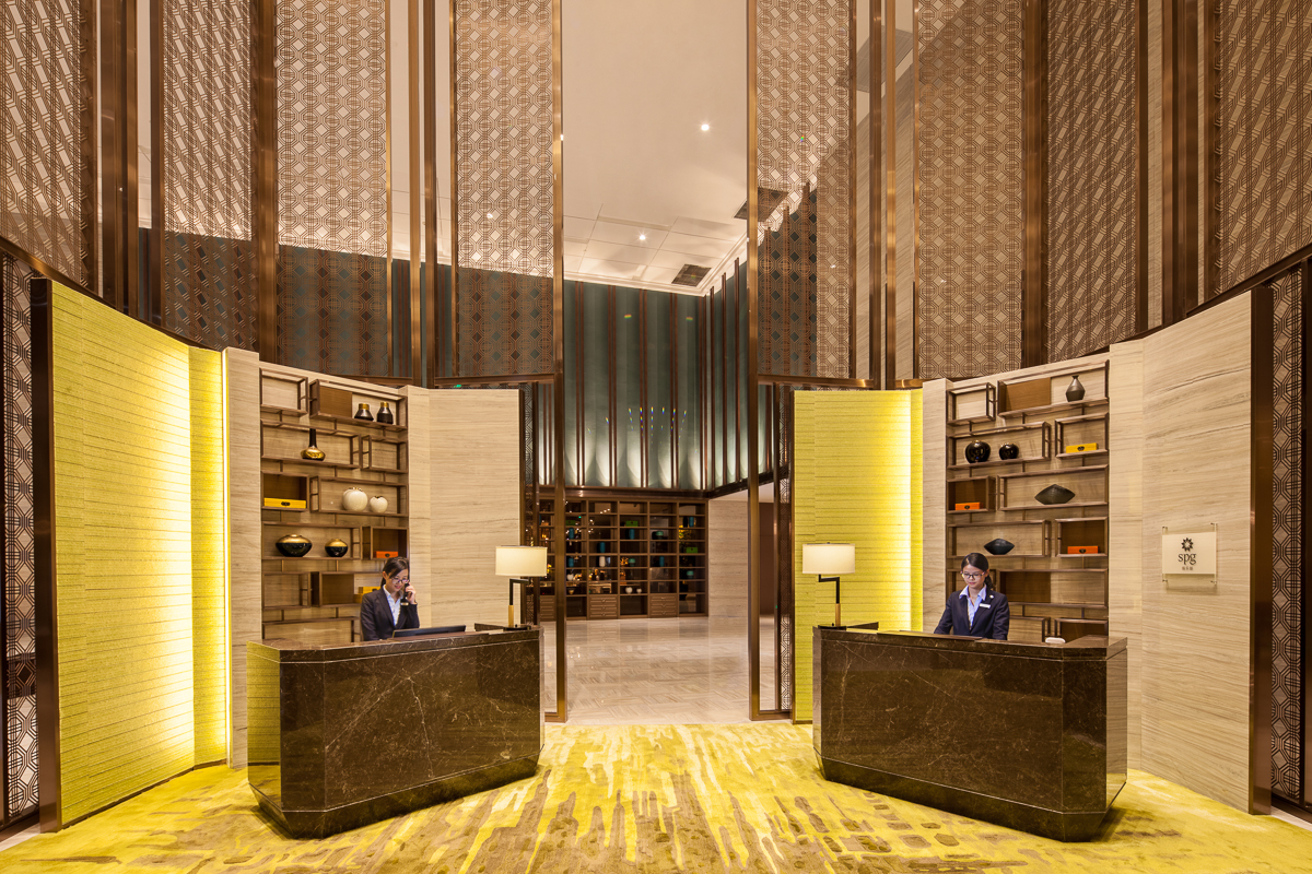 合肥包河福朋喜来登酒店大堂
