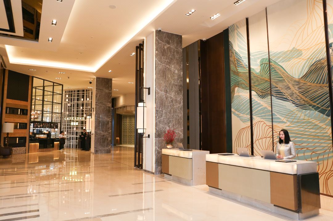 哈尔滨松北香格里拉大酒店大堂