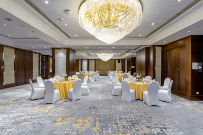 南京金丝利喜来登酒店苏绣云锦厅会场图