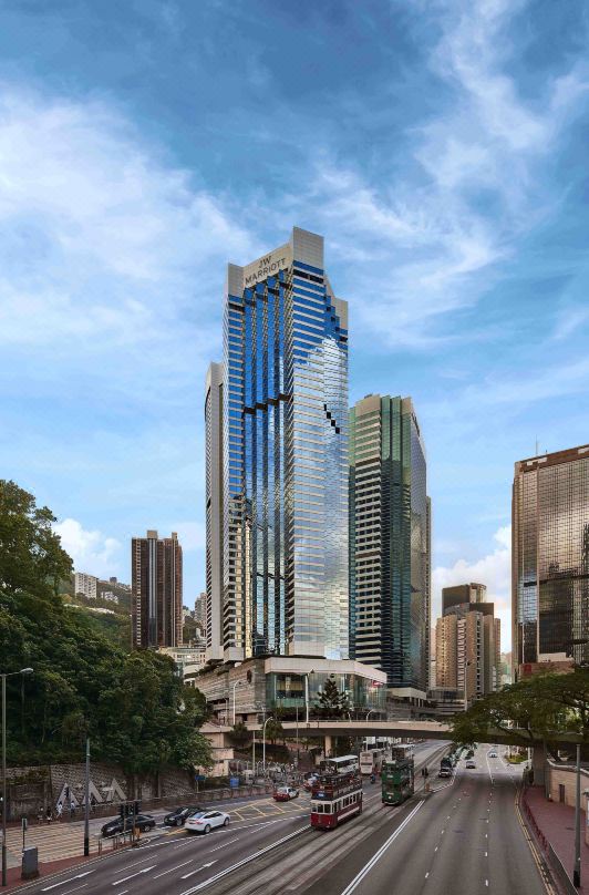 香港JW万豪酒店外观