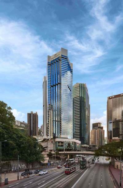 香港JW万豪酒店外观