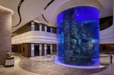 香港海洋公园万豪酒店大堂