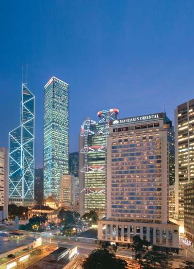 香港文华东方酒店外观