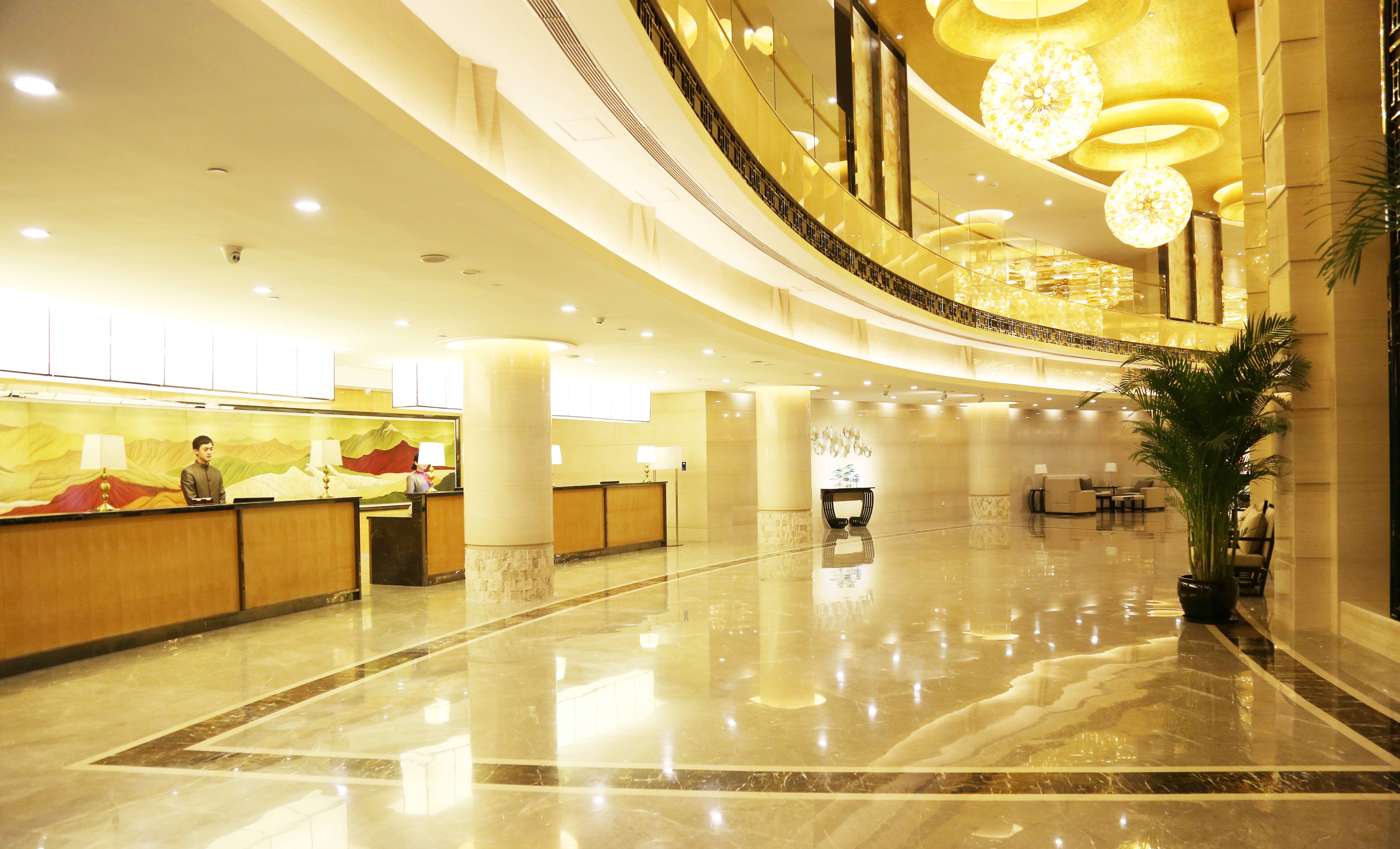 北京云瑧金陵莲花酒店大堂