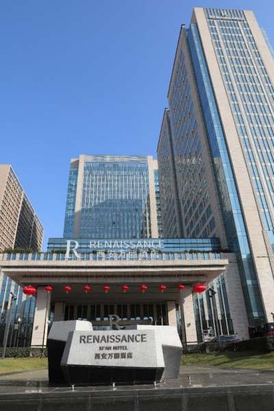 西安万丽酒店外观