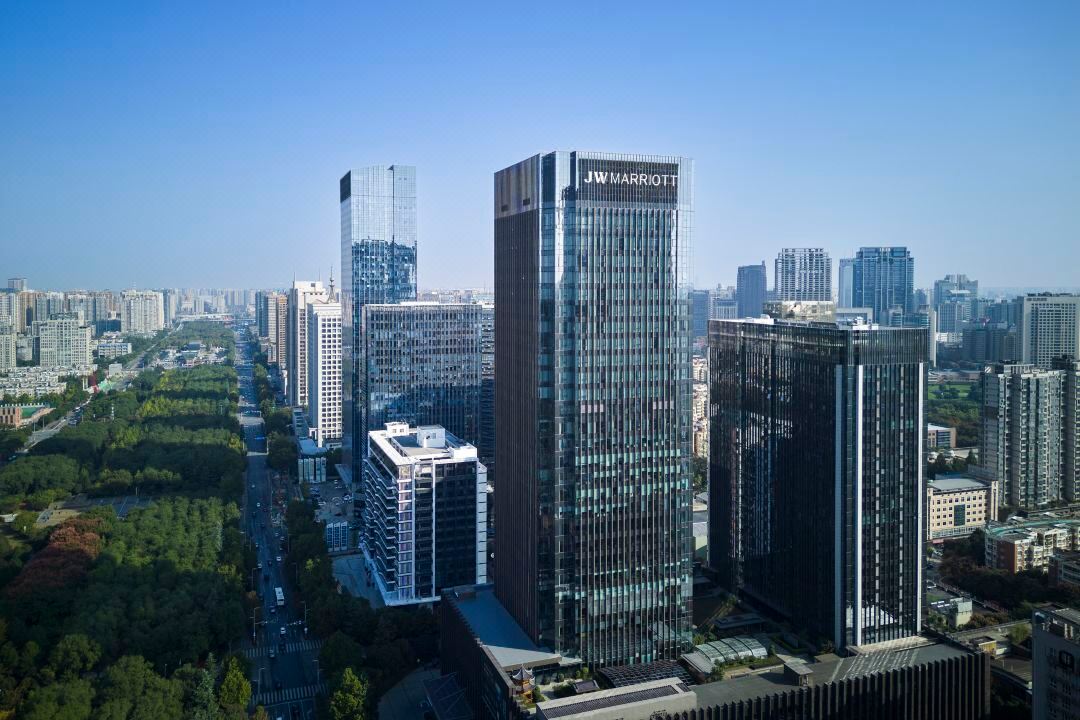 西安高新JW万豪酒店外观