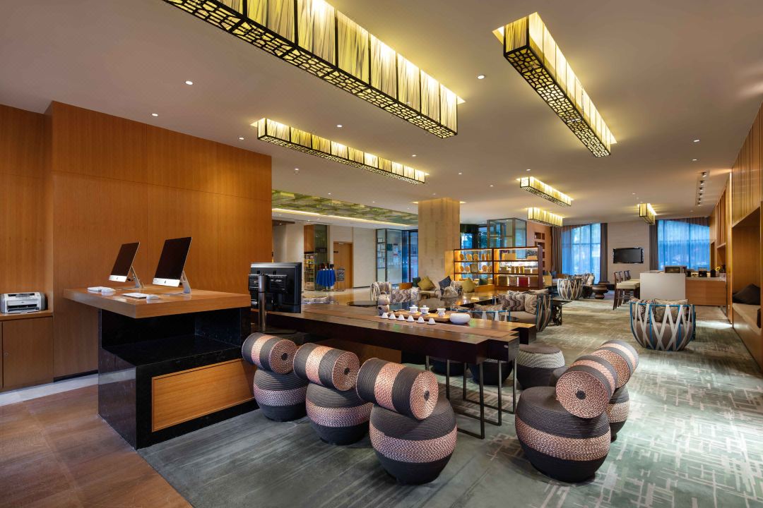 丽江实力希尔顿花园酒店(古城大水车店)大堂
