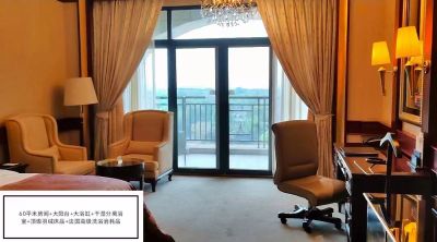 眉山彭山恒大酒店湖景套房客房图