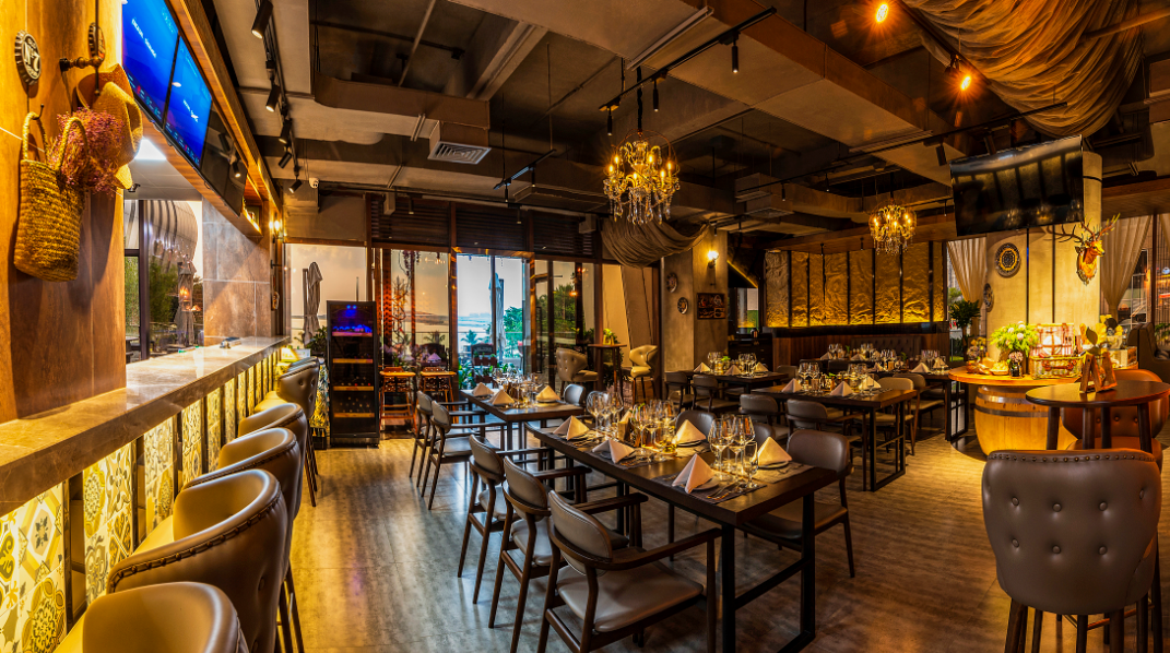 珠海万悦酒店Capri西餐&酒吧餐厅图