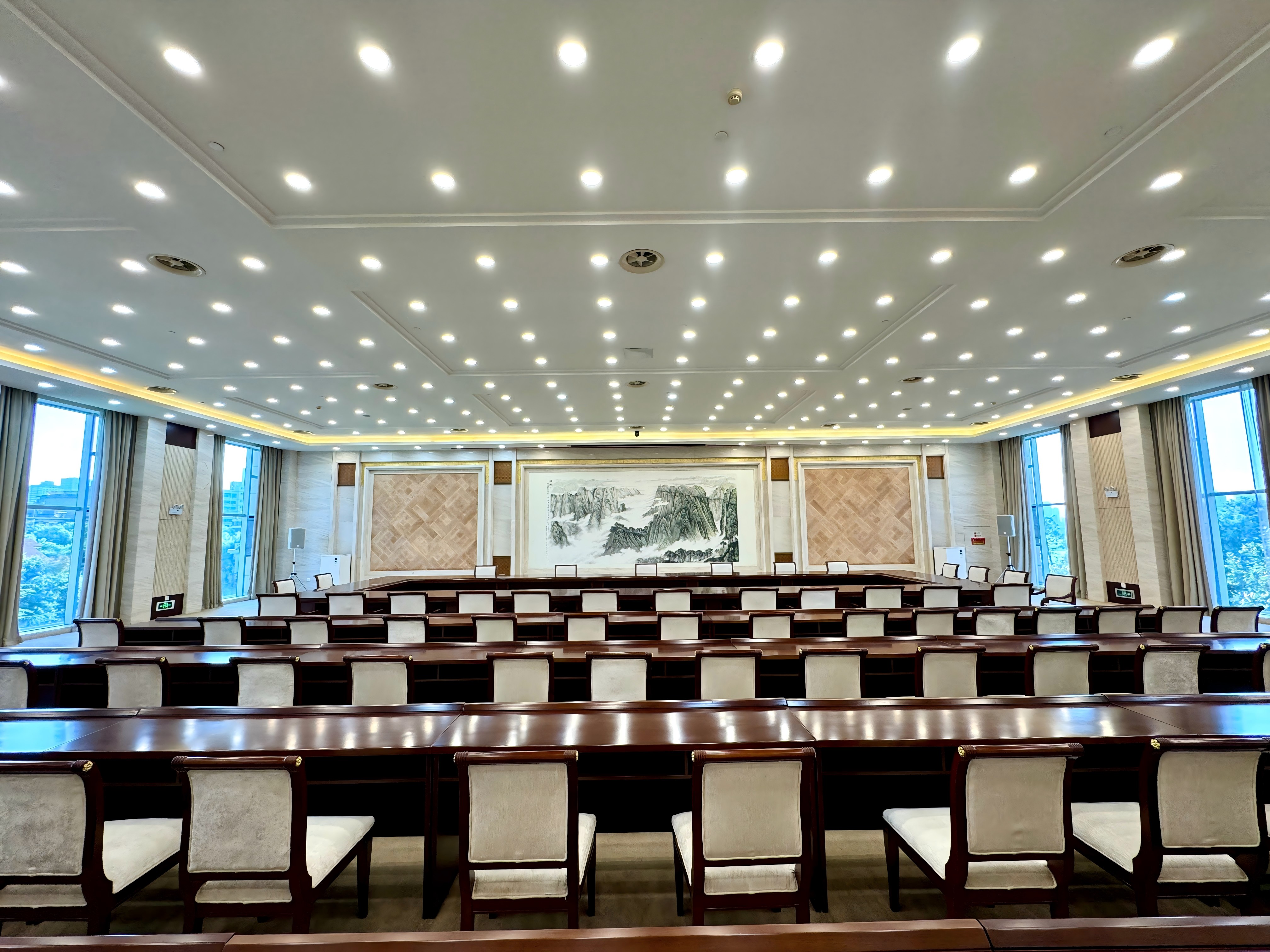 江西省委滨江宾馆十号楼三楼 第一会议厅会场图