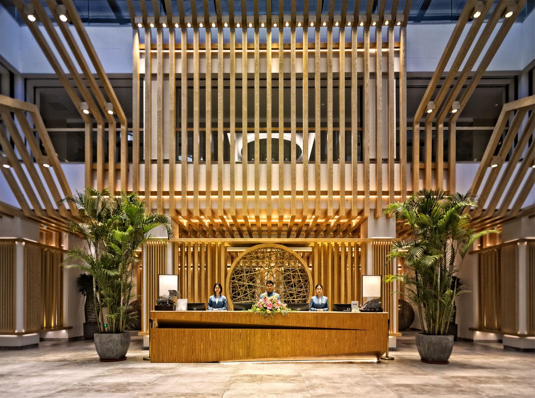 安吉涵田度假村大堂