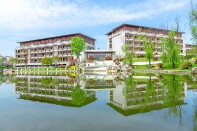 黄山院藏徽州园林酒店外观