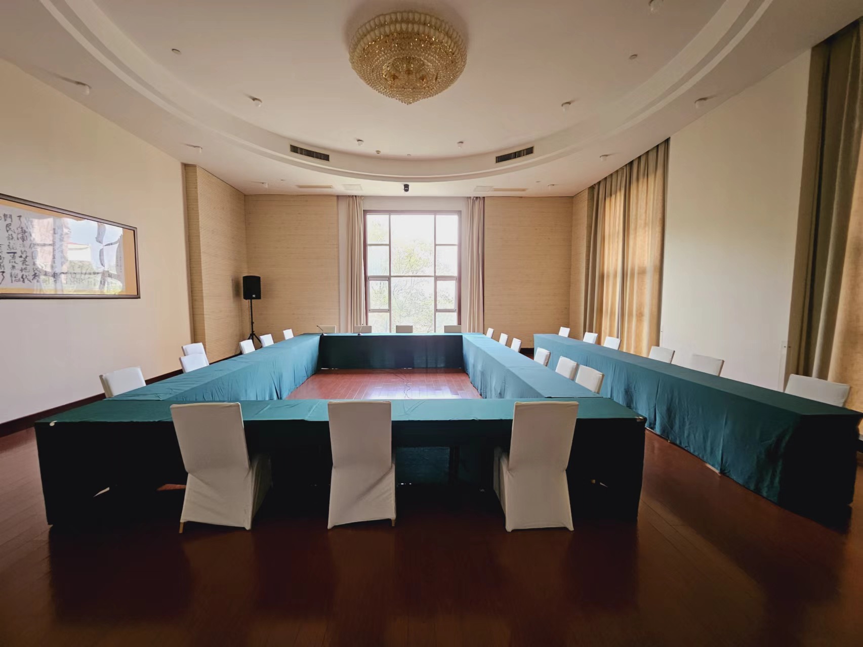江西省委滨江宾馆 汇宾楼第七会议厅会场图