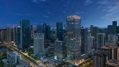 南宁五象希尔顿逸林酒店外观