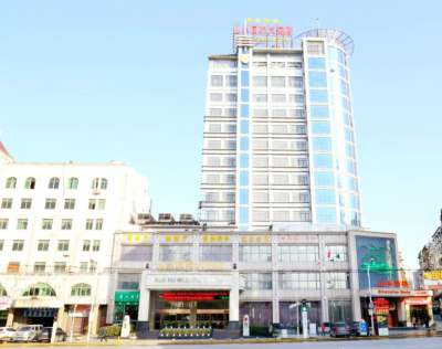 山水国际大酒店(九江火车站快乐城店)外观