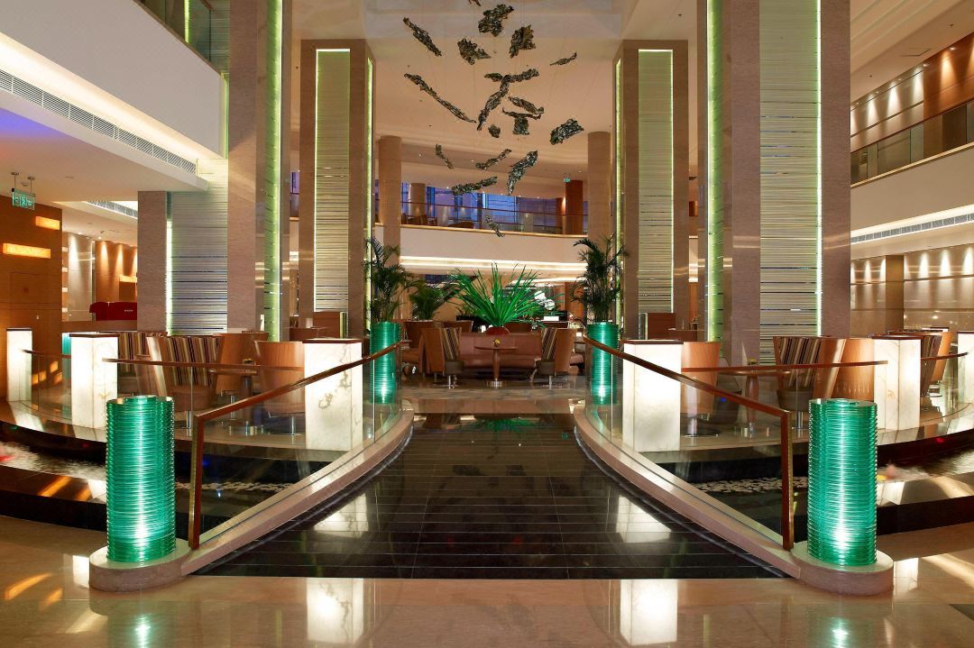 北京海淀永泰福朋喜来登酒店大堂
