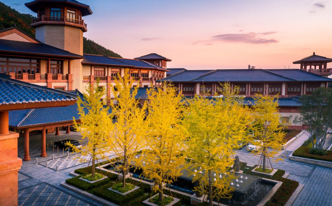 北京海湾半山酒店外观