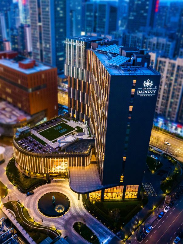 济南君廷酒店外观