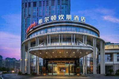 萍乡希尔顿欢朋酒店外观