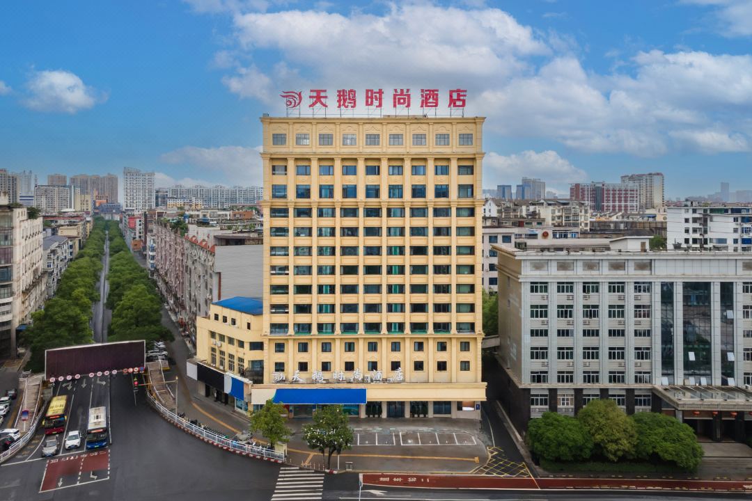 萍乡天鹅时尚酒店外观