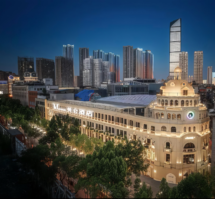 武汉江汉路步行街美仑酒店周边环境