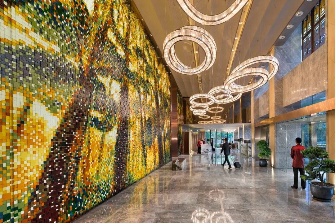 上海浦东文华东方酒店大堂