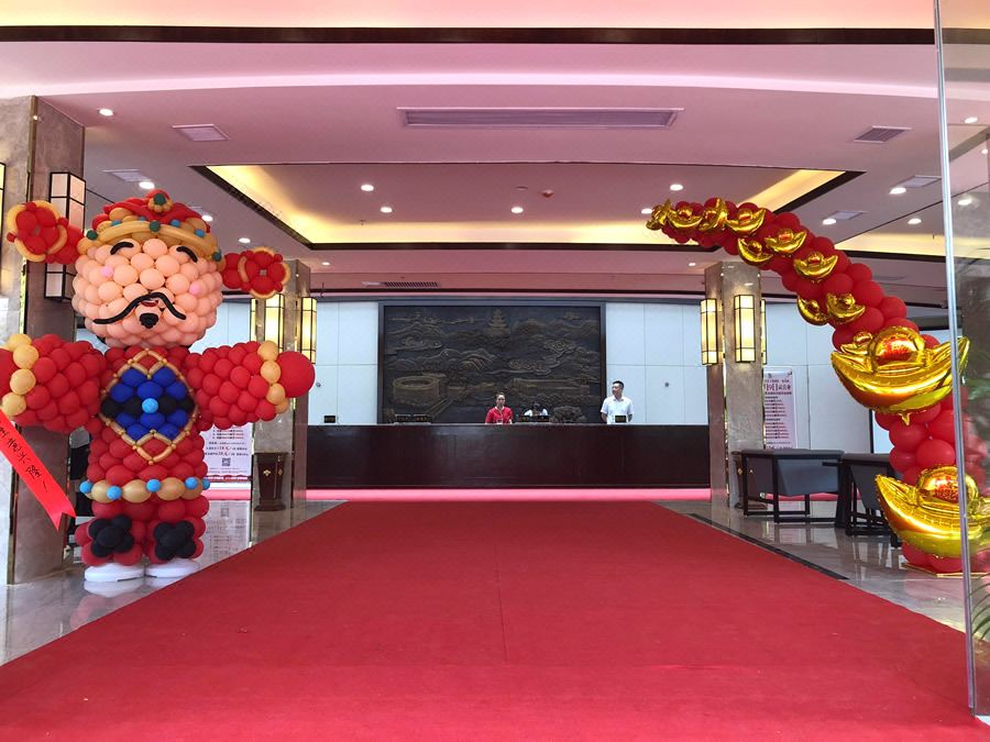 赣州五龙客家风情园龙安围酒店大堂