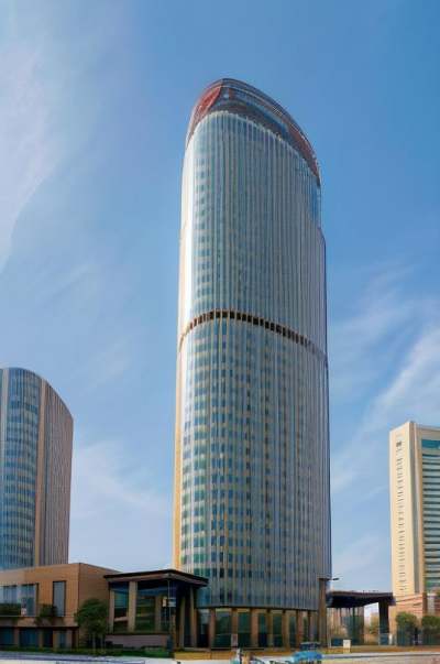 上海浦东喜来登由由大酒店外观