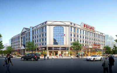 鹰潭华盛大酒店大堂