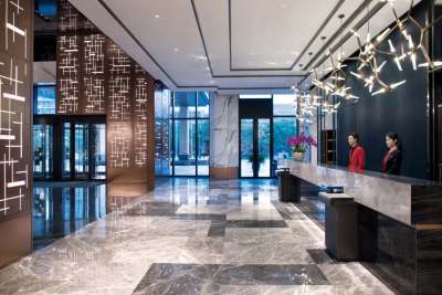 上海建工浦江皇冠假日酒店大堂