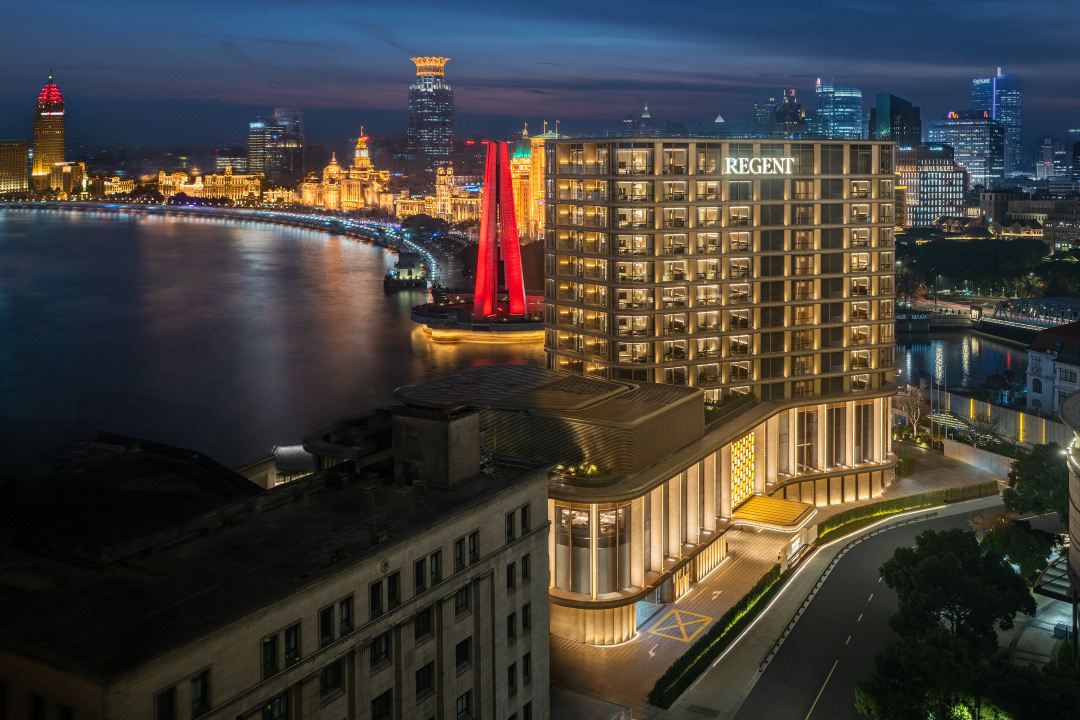 上海海鸥丽晶酒店外观