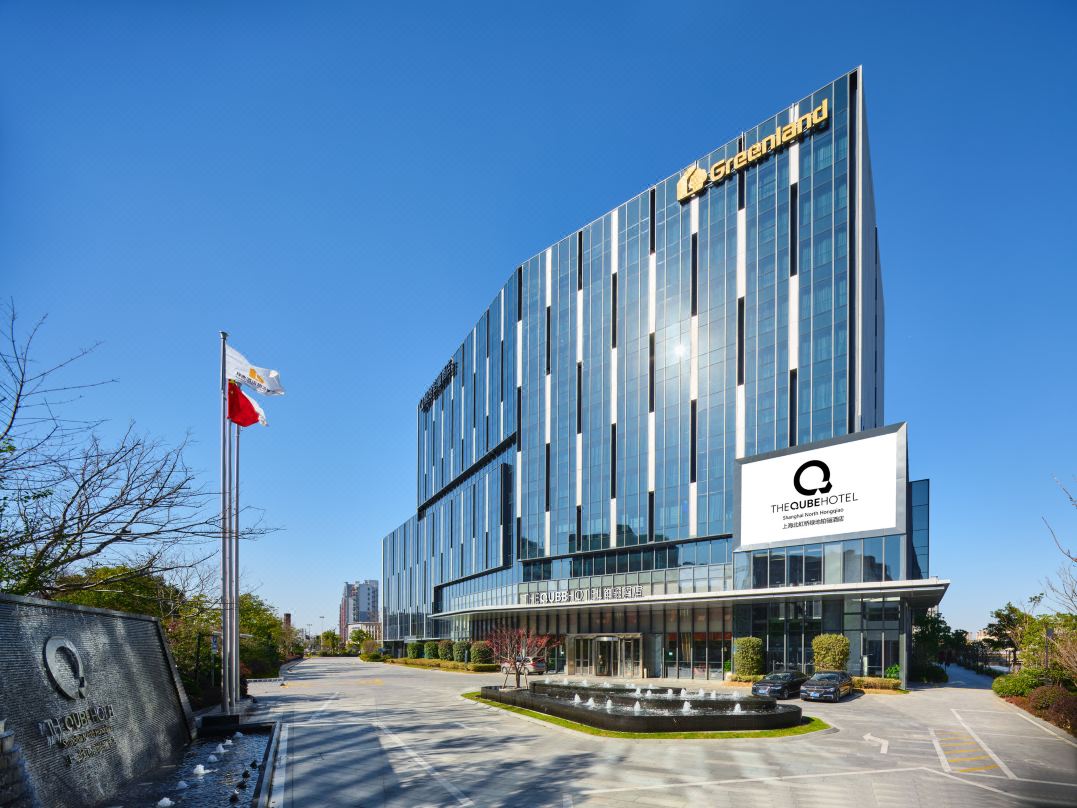 上海北虹桥绿地铂骊酒店外观