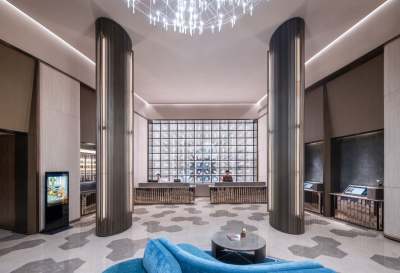 桔子水晶上海中山公园酒店大堂