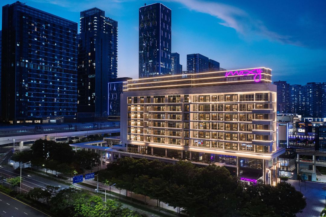深圳北站Moxy酒店外观