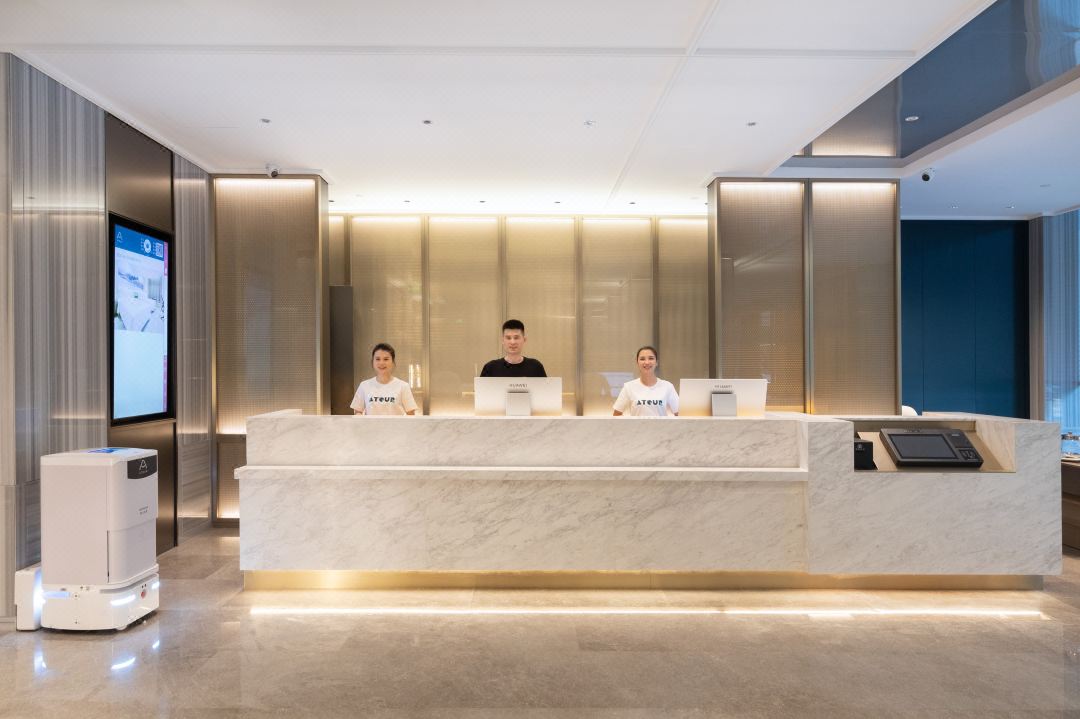 广州珠江新城太古汇亚朵酒店大堂