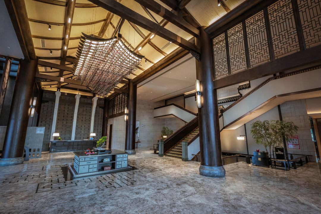 沃尔顿国际酒店(上犹店)大堂