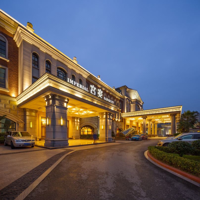 重庆岱江花园饭店外观