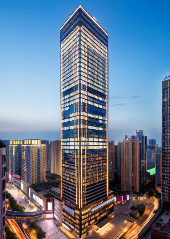 重庆嘉发希尔顿逸林酒店外观