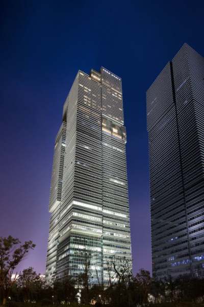杭州柏悦酒店外观