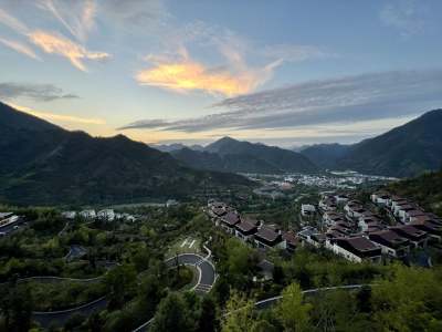 杭州临安湍口众安汇尊温泉度假村外观