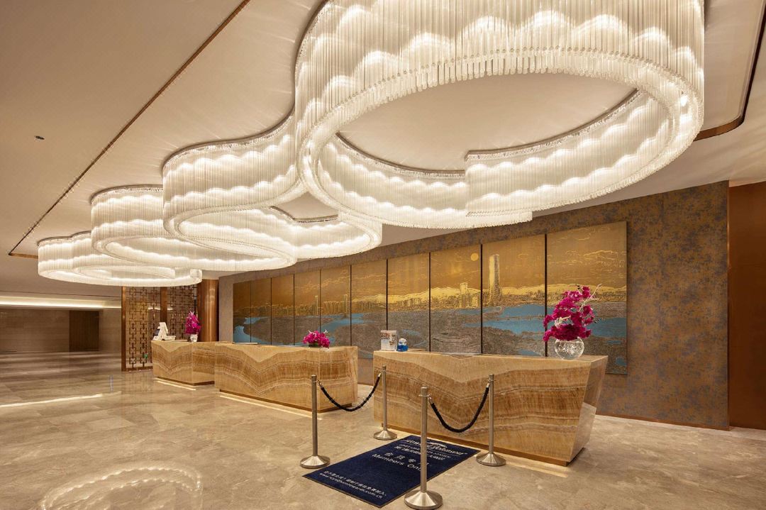 厦门集美湖豪生大酒店大堂